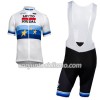 Conjunto Maillot + Culotte Corto con tirantes 2018 Lotto Soudal Campeonato de Europa